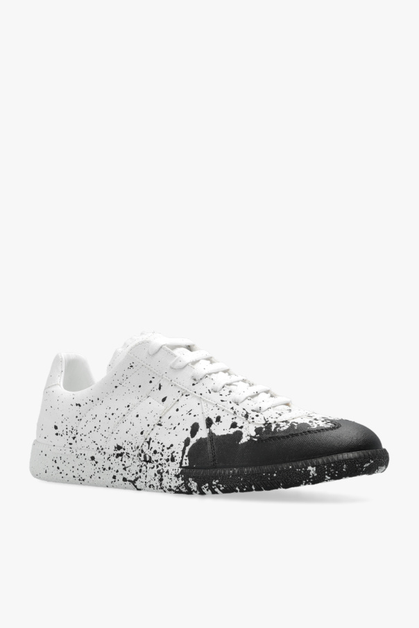 MAISON MARGIELA ロゴ スエード スニーカー 関税送料込 SchaferandweinerShops Japan - White 'Replica' sneakers
